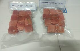 YELLOW FIN TUNA CUBES